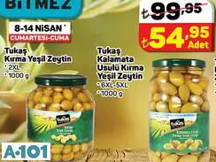 TUKAŞ KIRMA YEŞİL ZEYTİN TUKAŞ KIRMA YEŞİL ZEYTİN